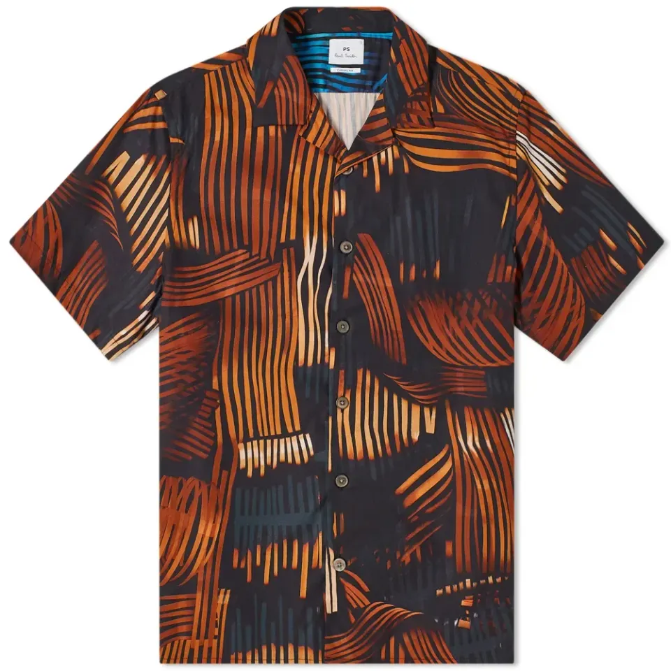 Grill Print Vacation Shirt