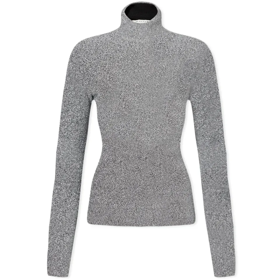 Shimmer High Neck Top