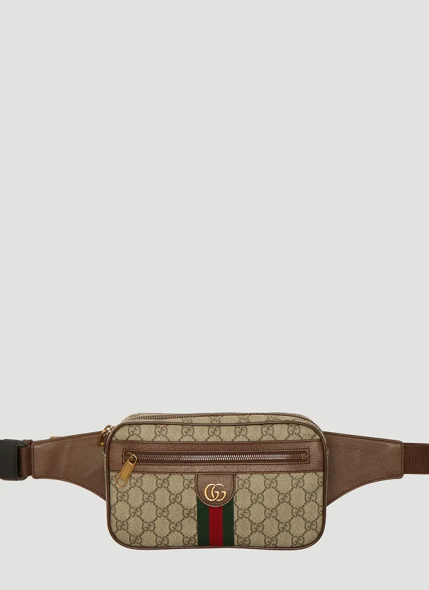 Ophidia GG Logo Belt Bag