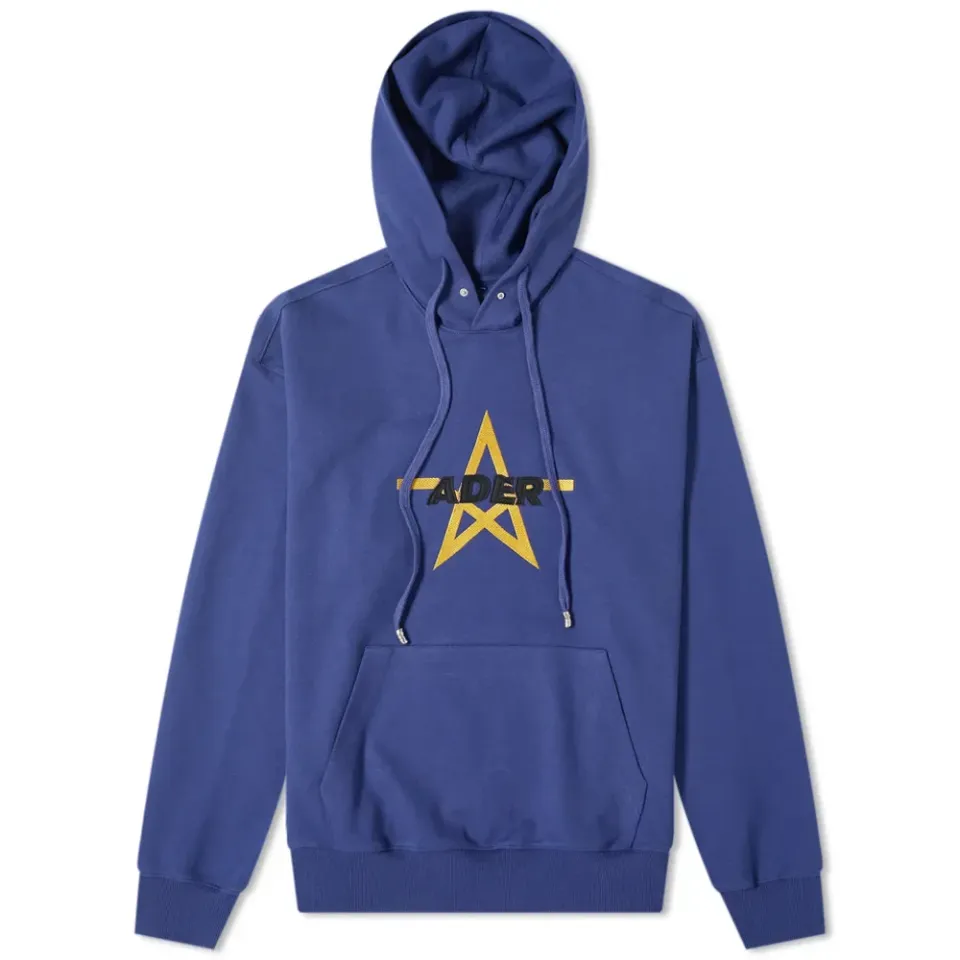 Embroidered Star Logo Hoody
