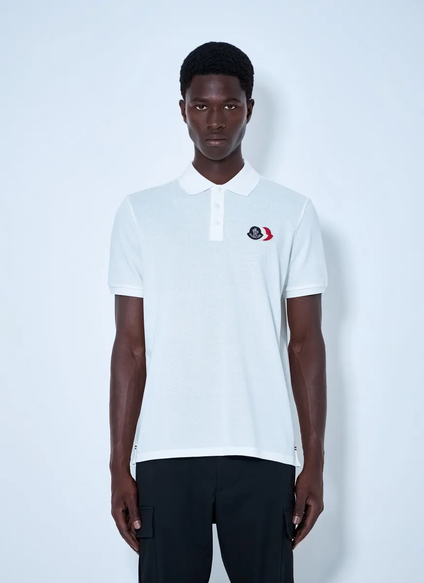 Piqué Polo Shirt with Logo Embroidery