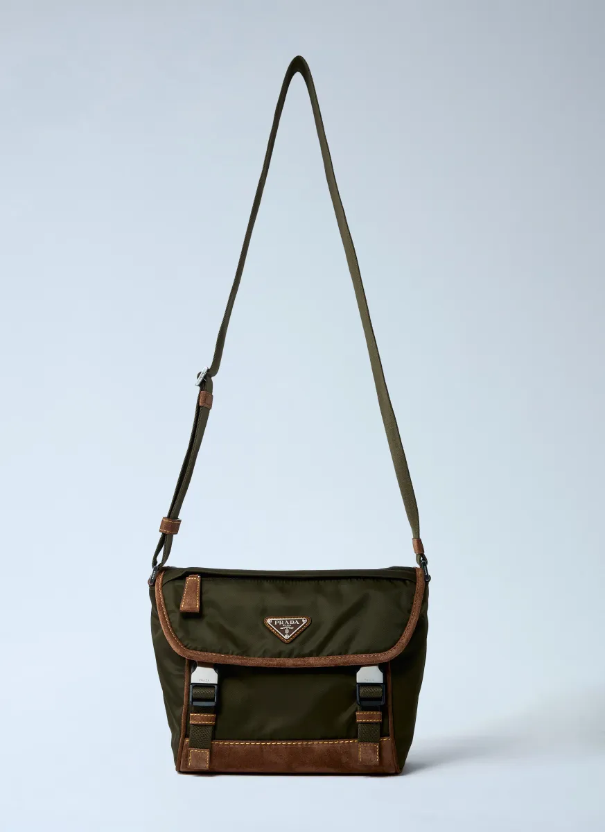 Medium Re-Nylon Crossbody Bag