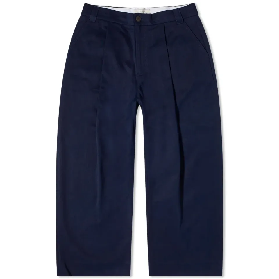 Sorte Deep Pleat Volume Twill Pants