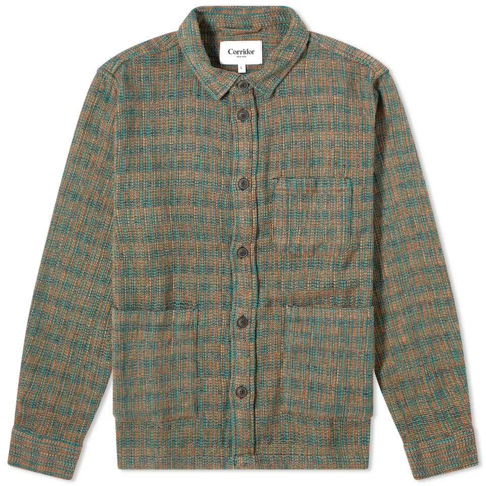 Rainbow Stripe Overshirt