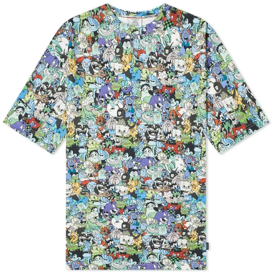 Oversize Cartoon Mania T-Shirt