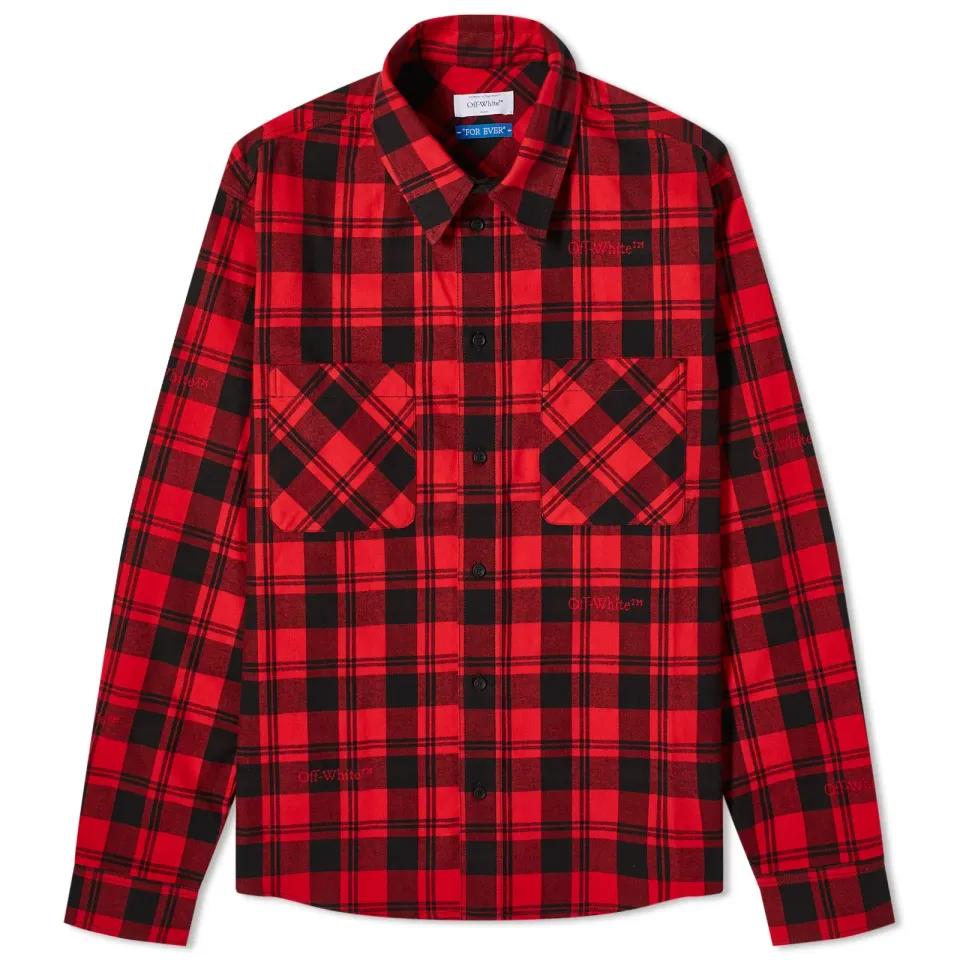 Logo Check Flannel Shirt