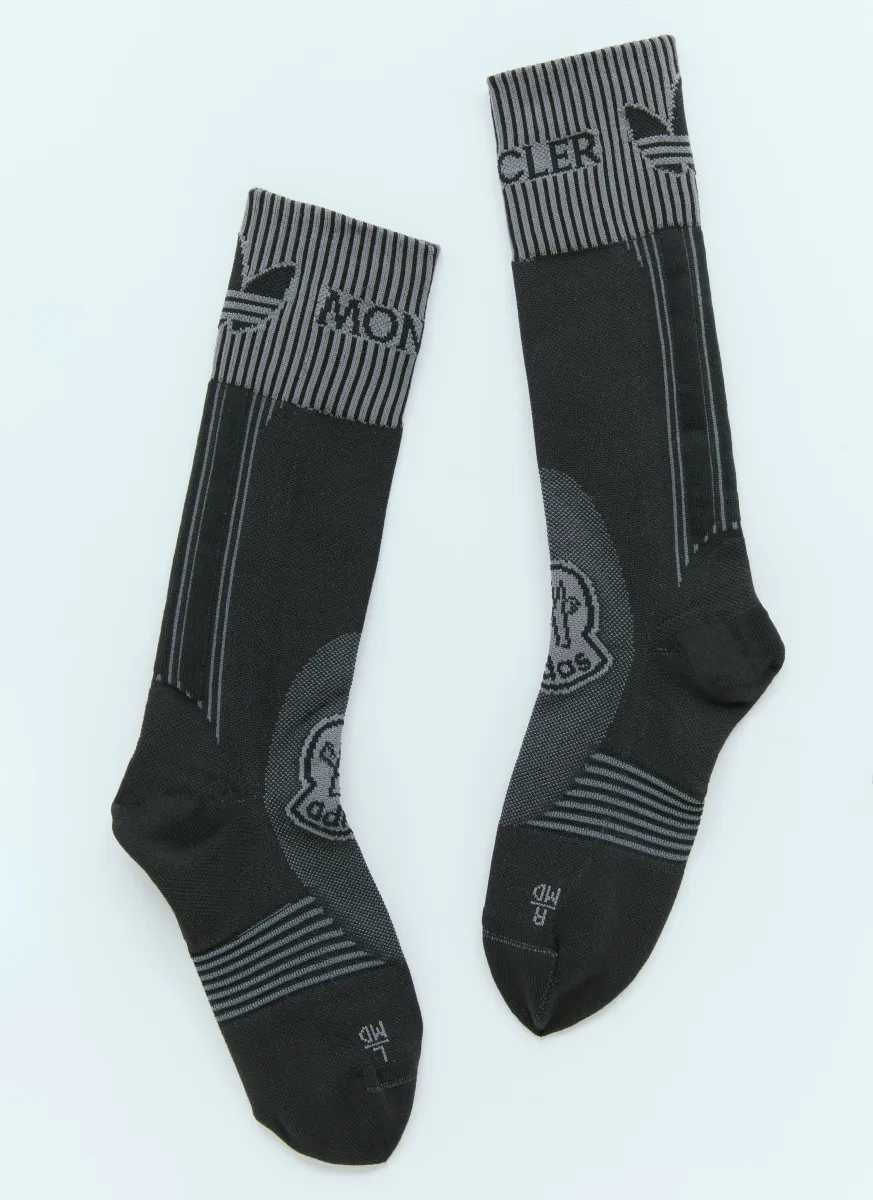 Logo Jacquard Socks