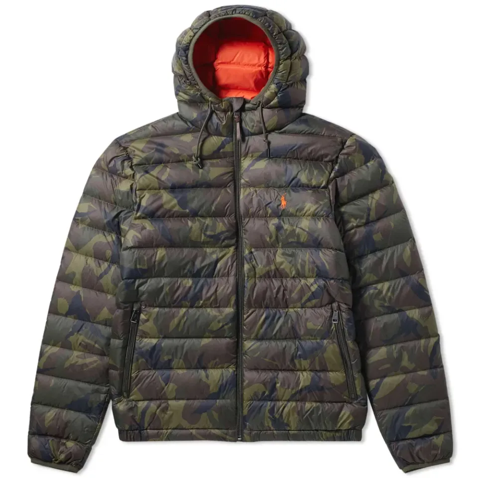 Lightweight Hooded Down Jacket