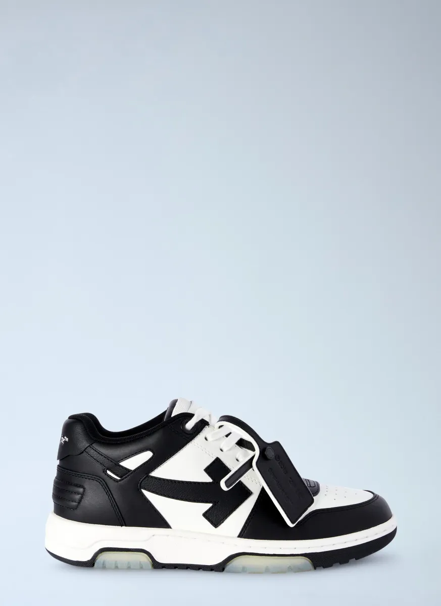 Out Of Office Calf Leather Sneakes