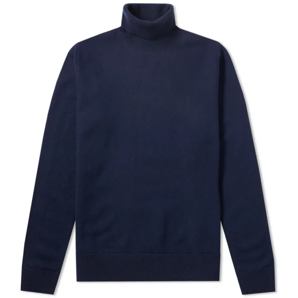 Marius Boiled Wool Rollneck Knit