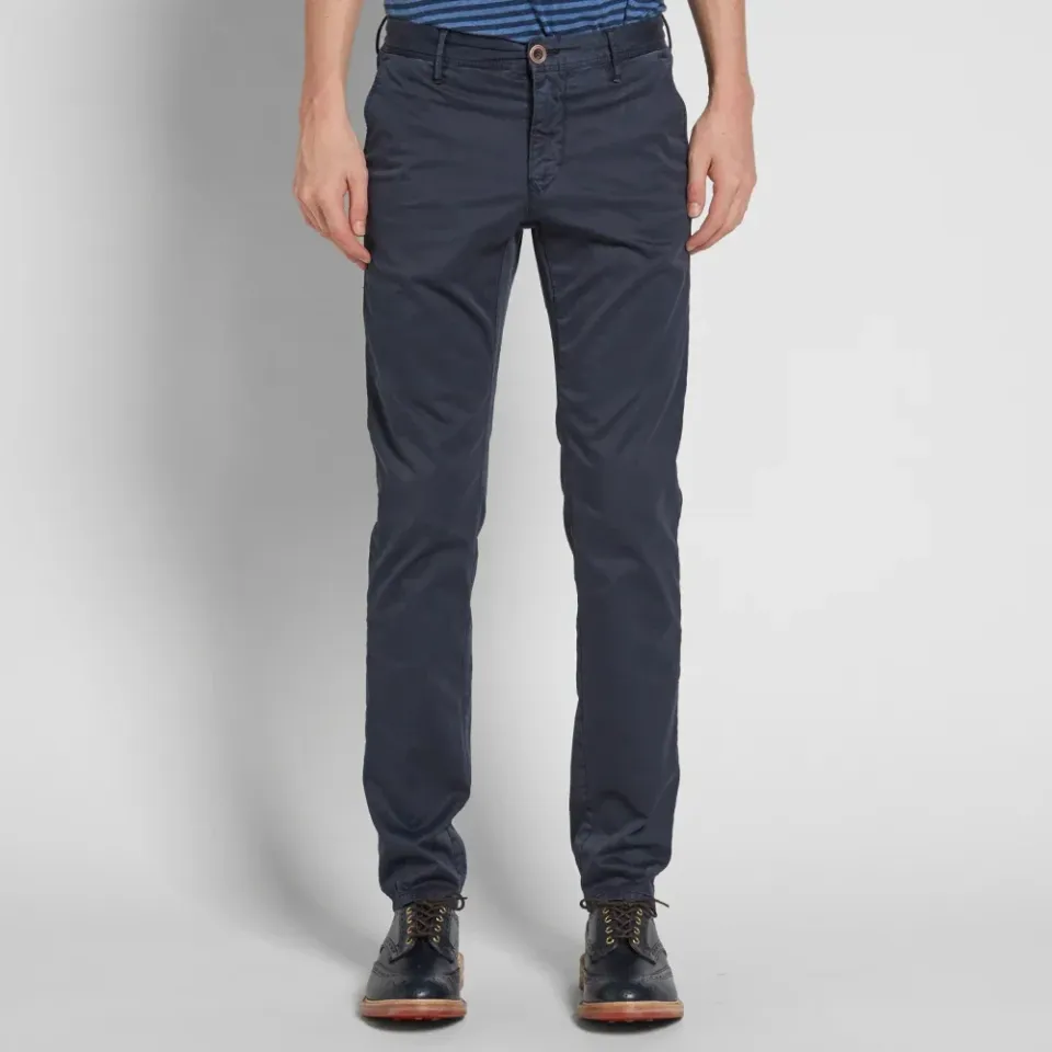 Garment Dyed Tapered Washed Chino