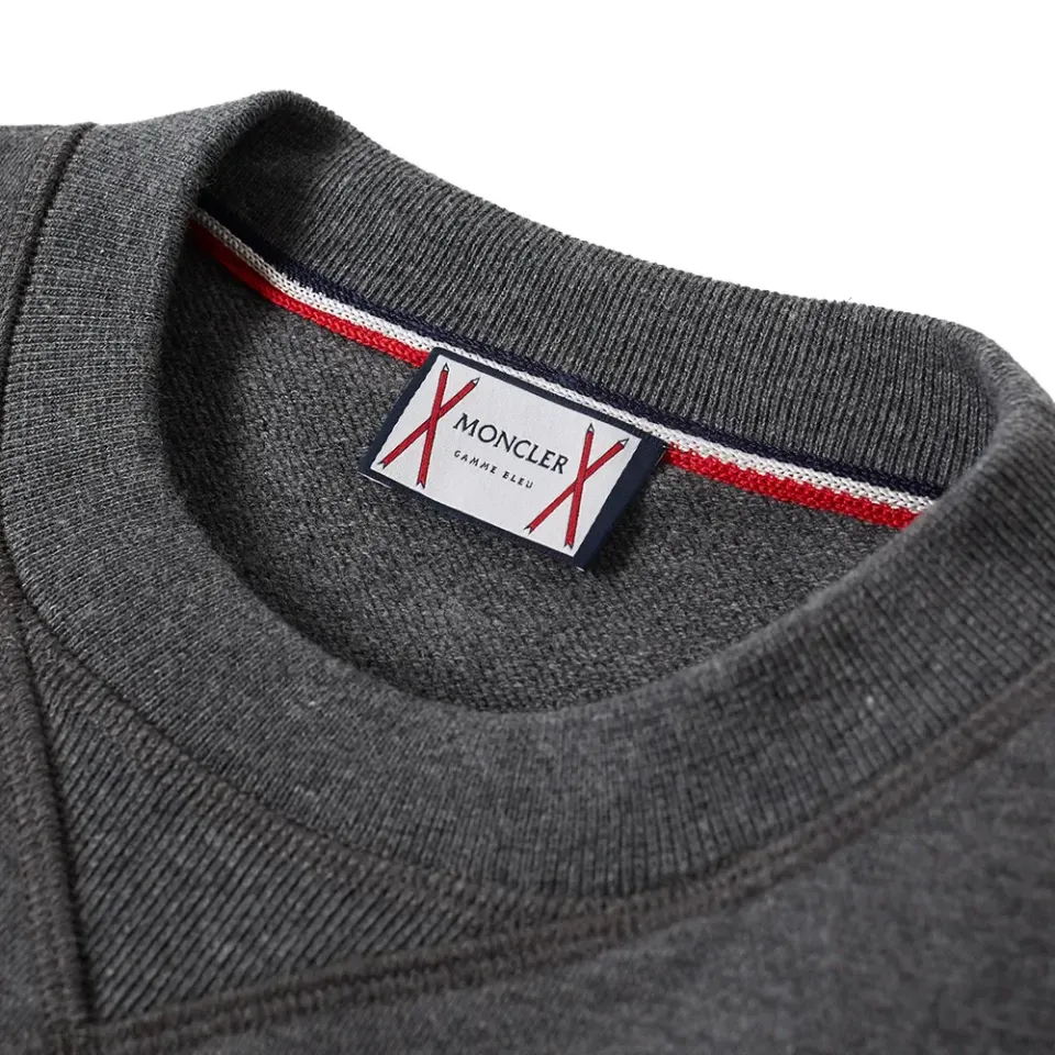 Gamme Bleu Chevron Crew Sweat