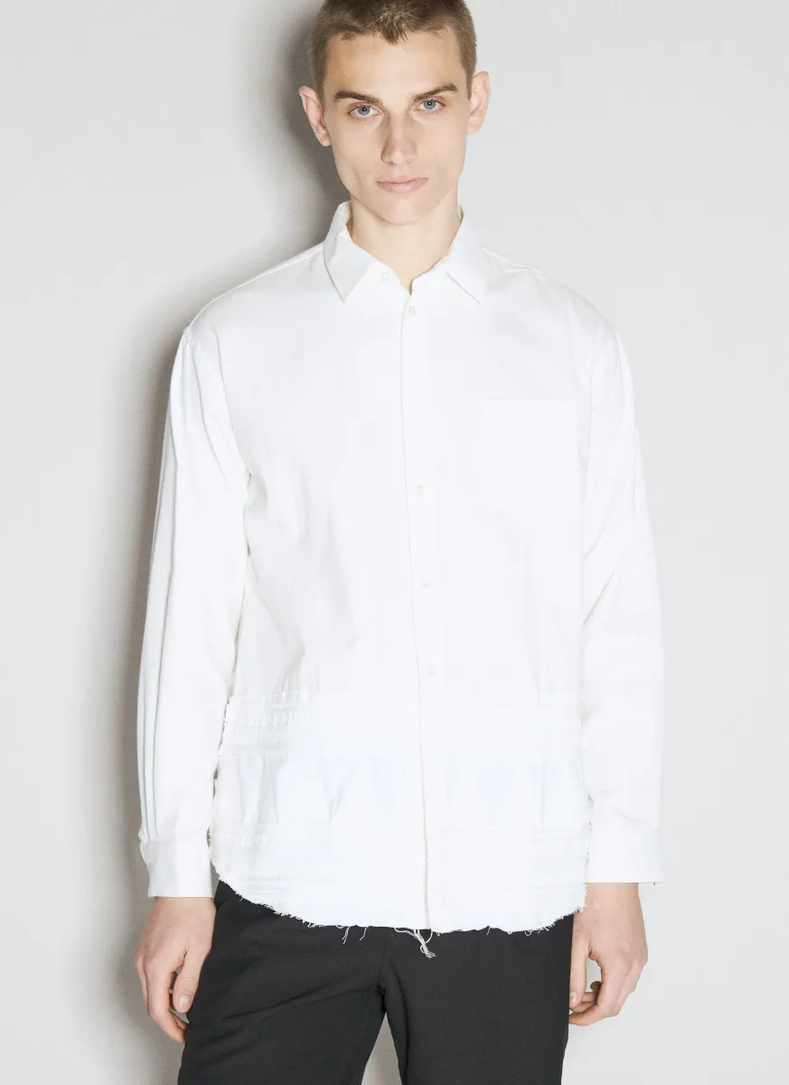 Lace Panels Shirt