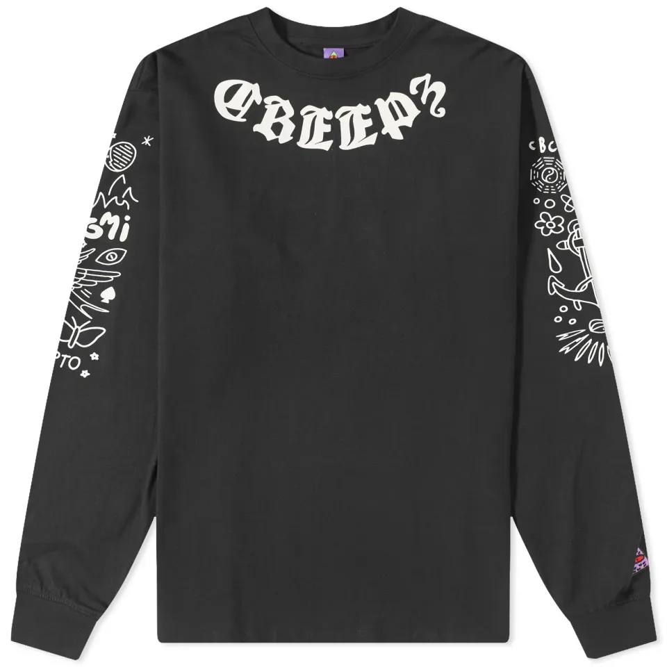 Long Sleeve Tatted T-Shirt