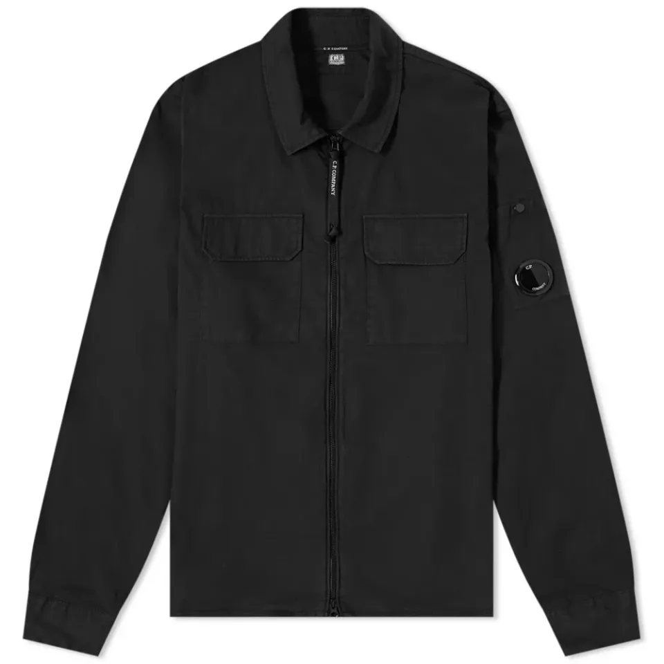 2 Pocket Arm Lens Zip Overshirt