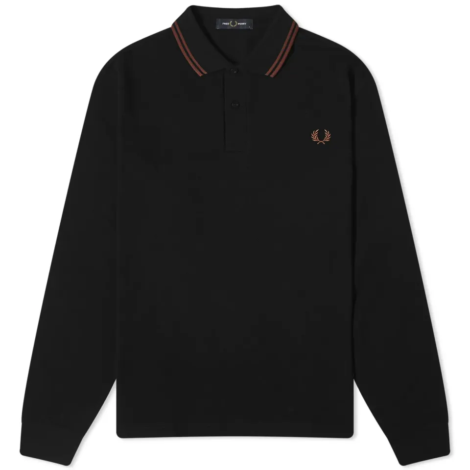 Long Sleeve Twin Tipped Polo