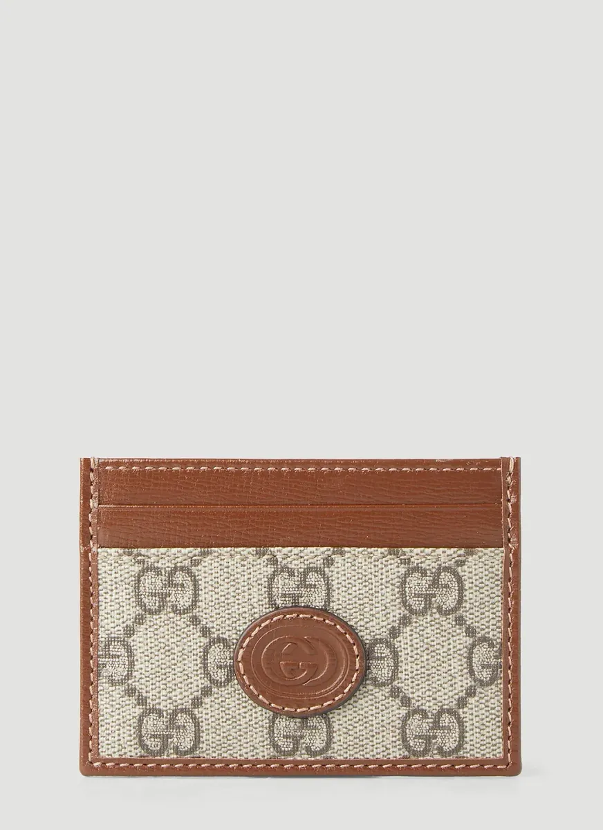 GG Logo Patch Supreme Cardholder