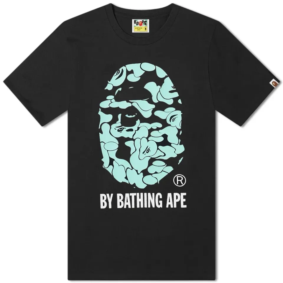 Text Code Camo By Bathing Ape T-Shirt