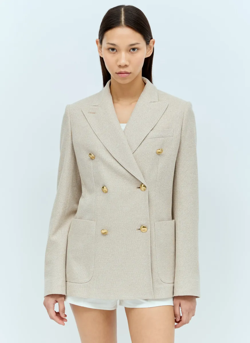 Double-Breasted Blazer