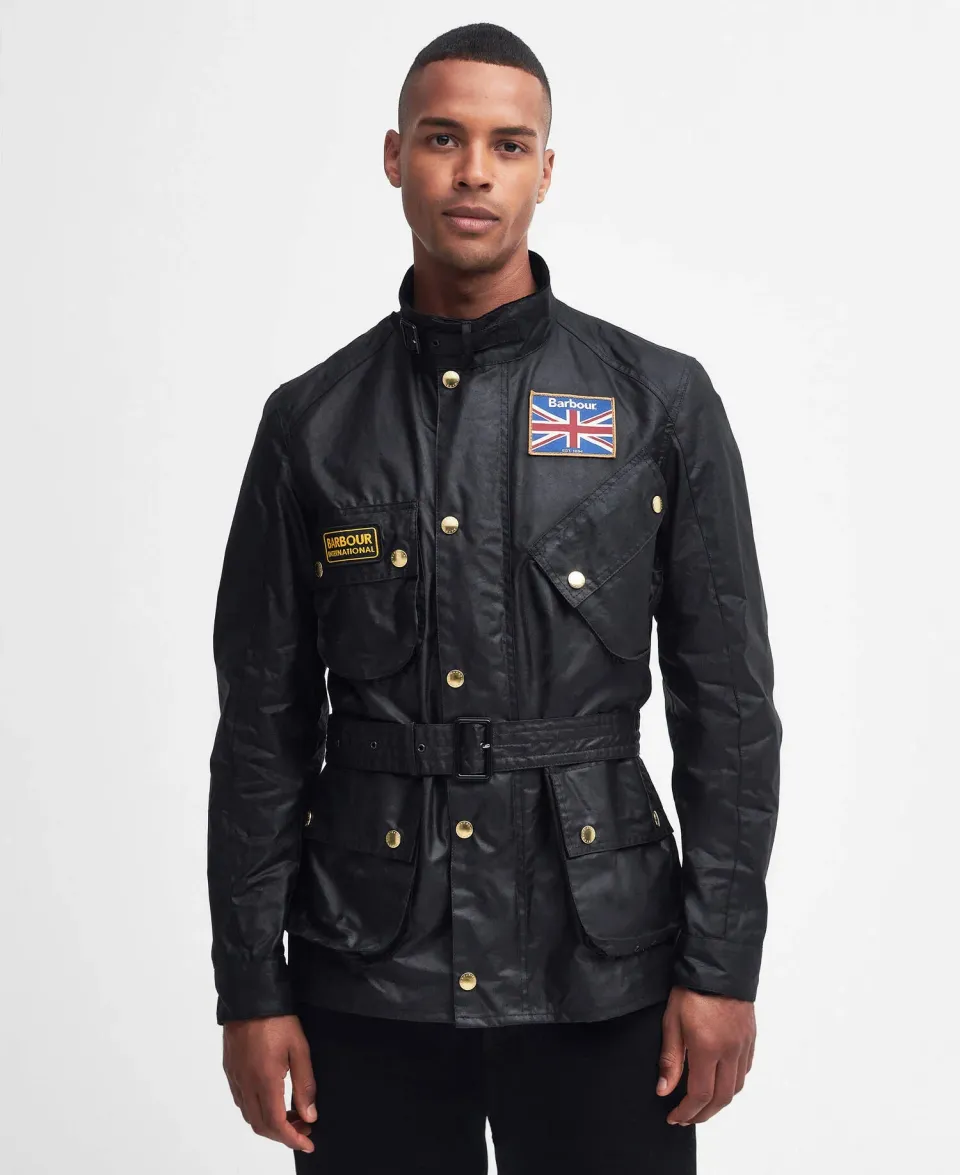 Union Jack International Waxed Jacket