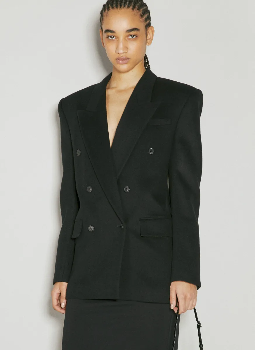 Wool-Blend Blazer