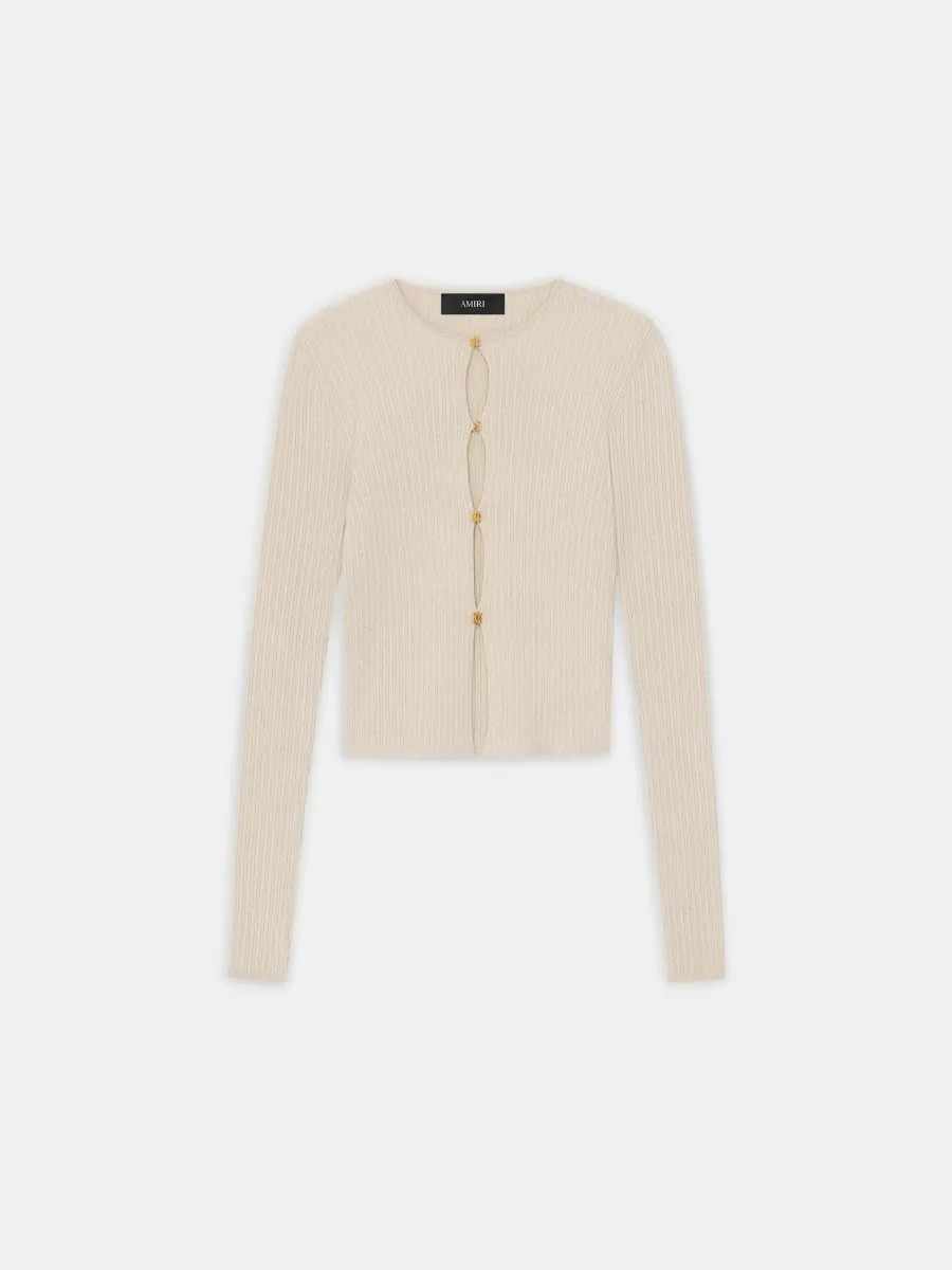 WOMEN - WOMEN'S MA HARDWARE CARDIGAN - Ivory
