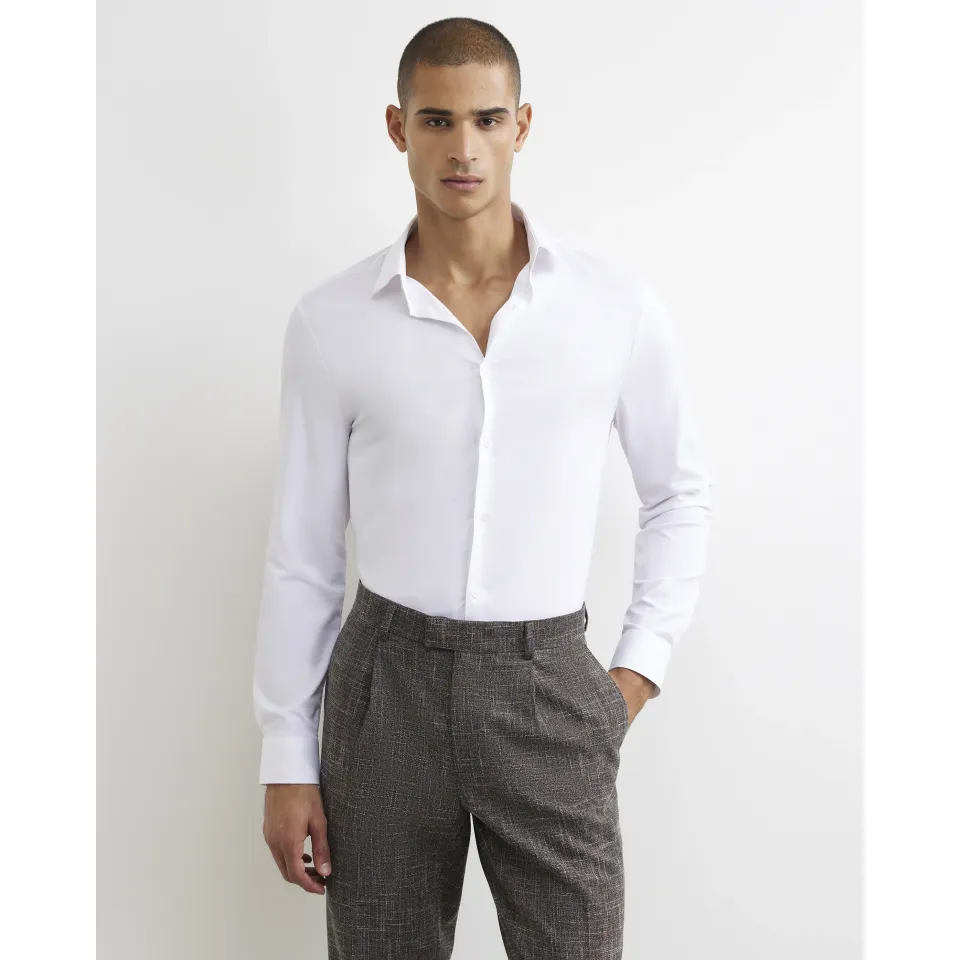 Muscle Fit Long Sleeve Shirt