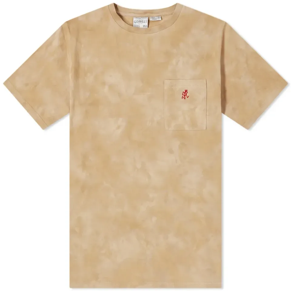 One Point Tie Dye Pocket T-Shirt