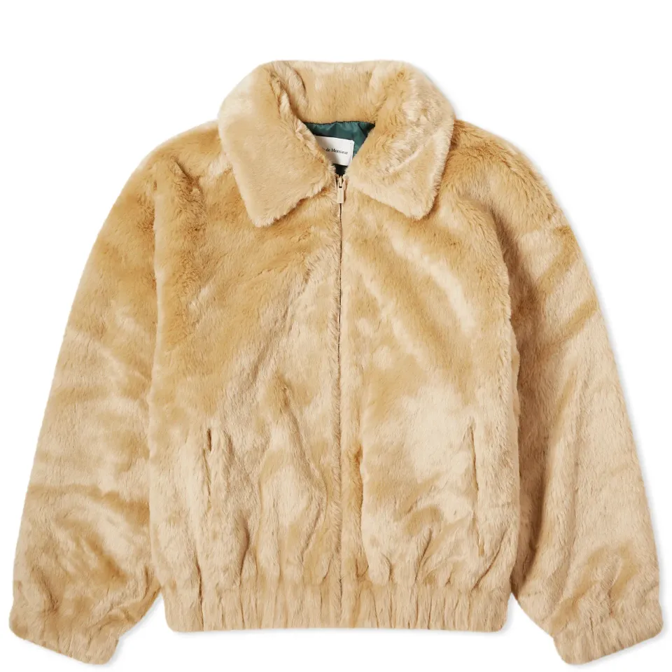 Drôle de Monsieur Not From Paris Madame Faux Fur Jacket