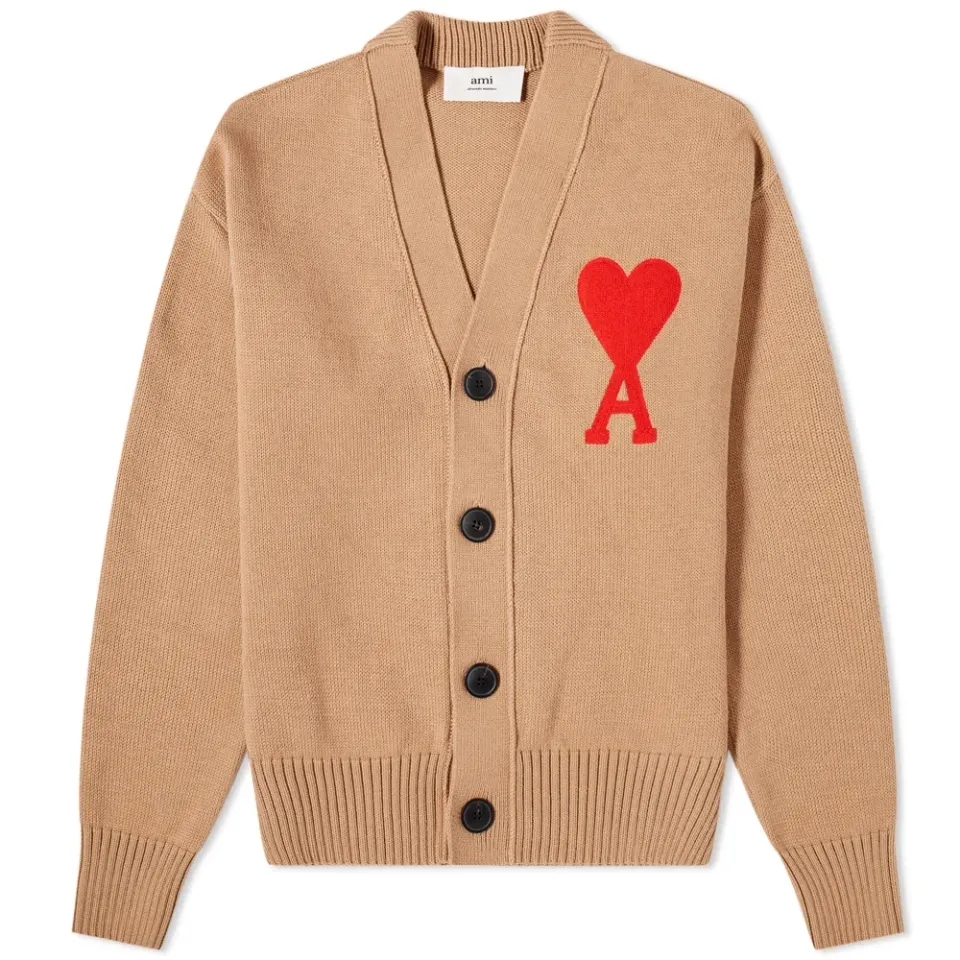 AMI Big Heart Cardigan
