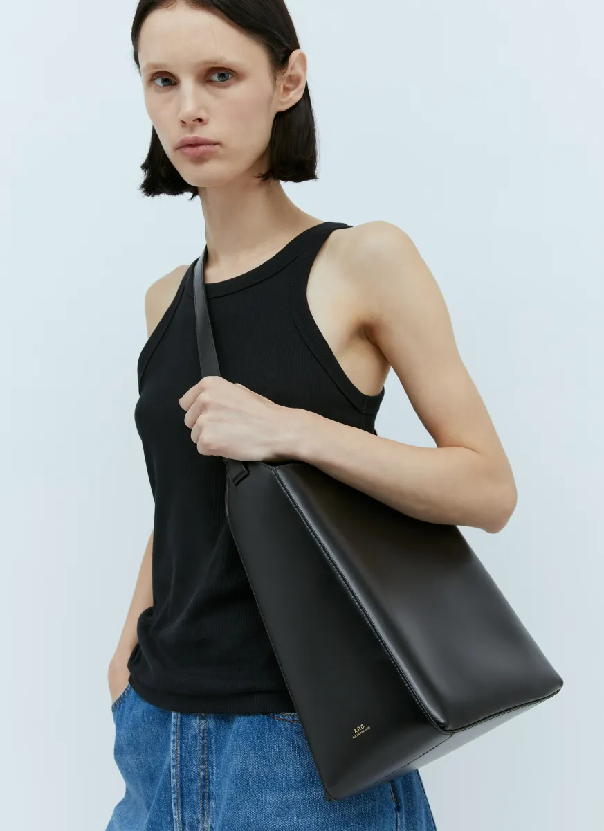 Sac Leather Shoulder Bag