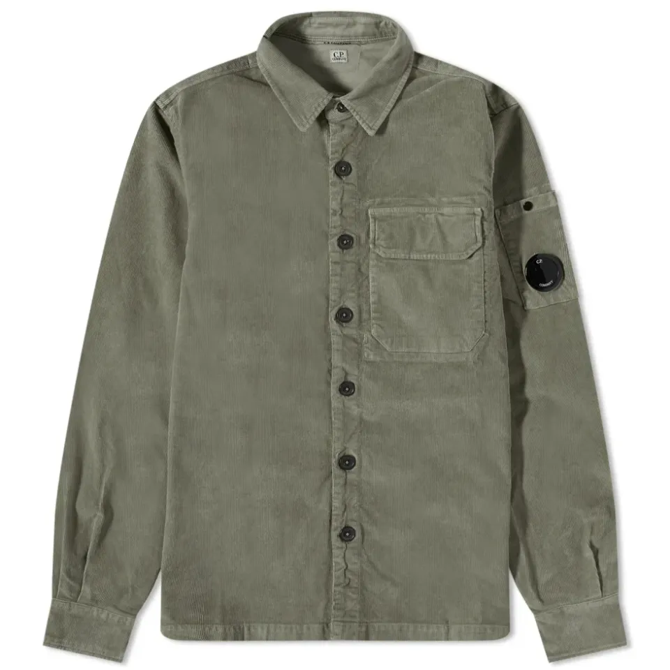 CP Company Cord Arm Lens Overshirt