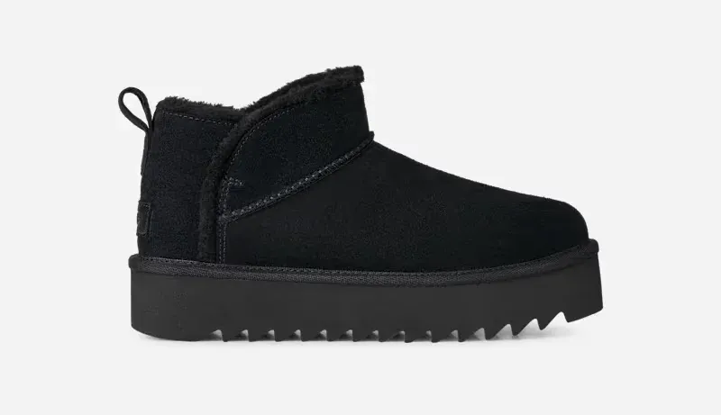 Ultra Mini Aiyanna Platform Boot, Wool