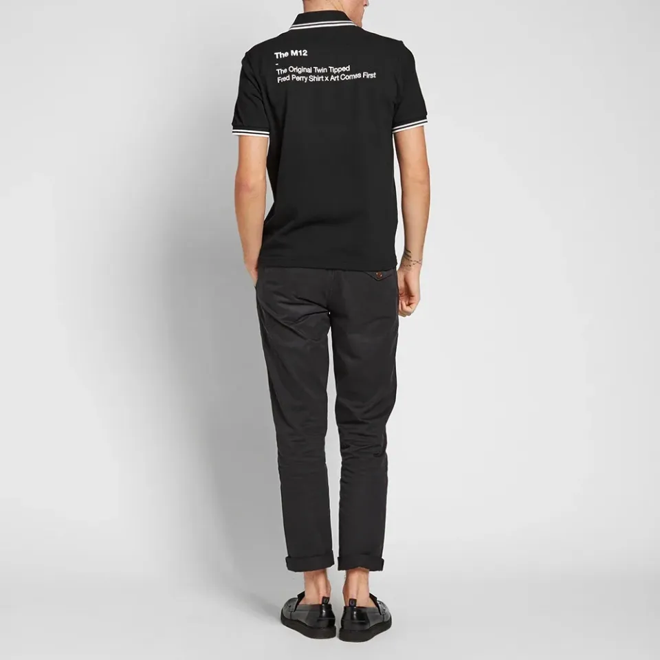Fred Perry x Art Comes First Printed Twin Tipped Polo