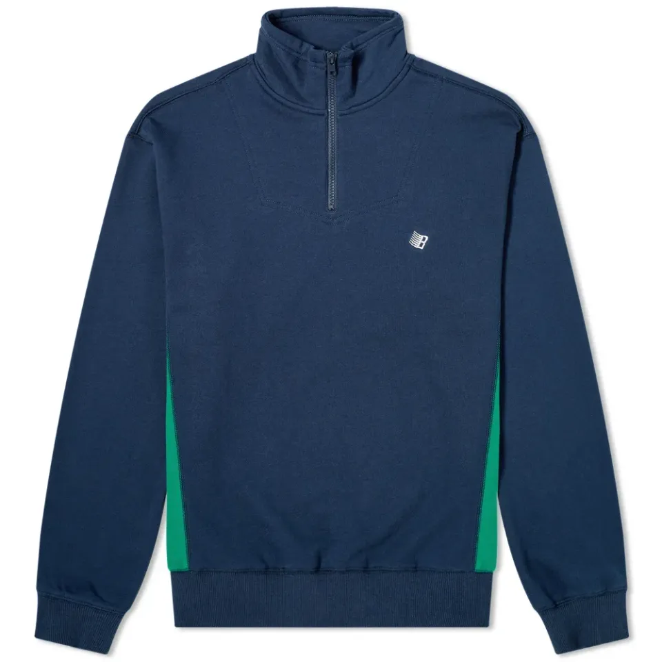 Quarter Zip Mock Neck Sweat