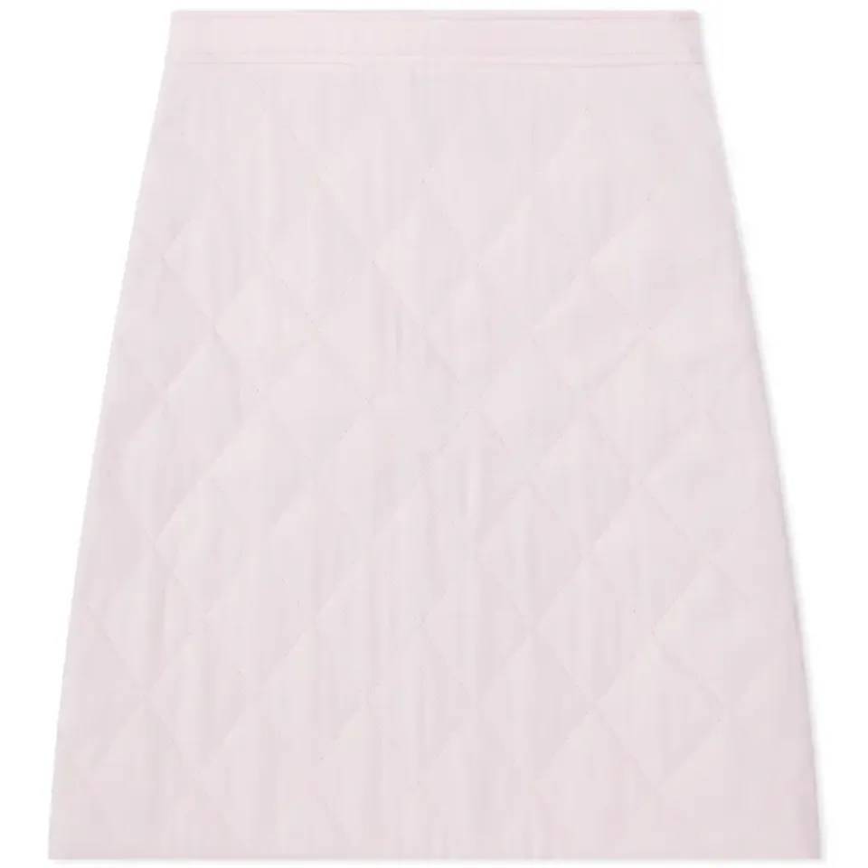 Diamond Quilted Mini Skirt