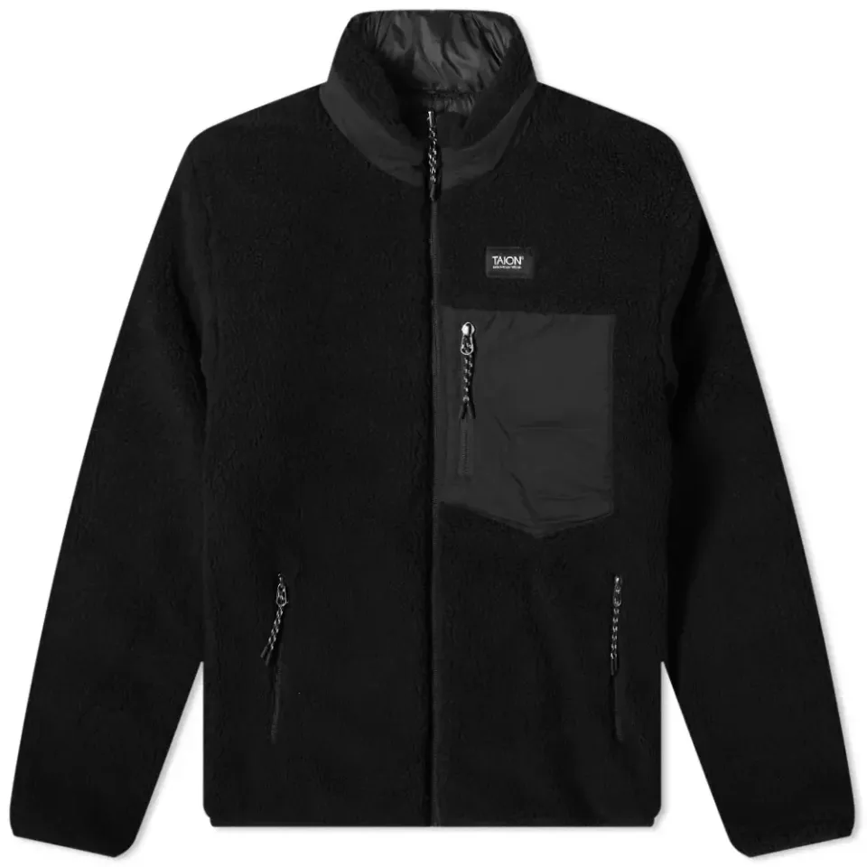 Reversible Fleece Down Jacket