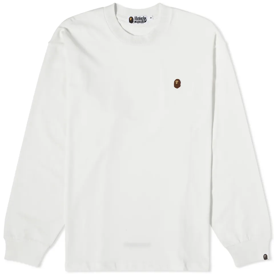 Ape Head One Point Ls T-Shirt