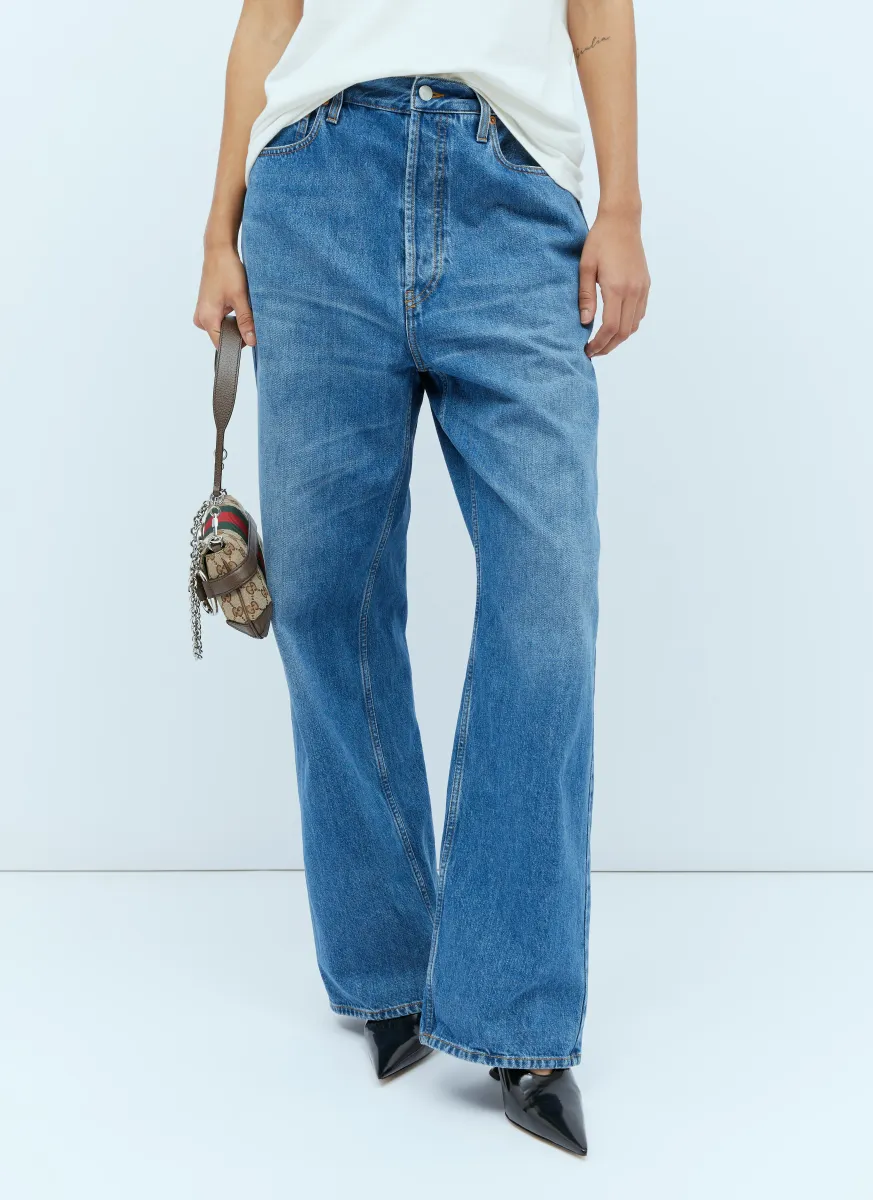 Logo Patch Classic Jeans