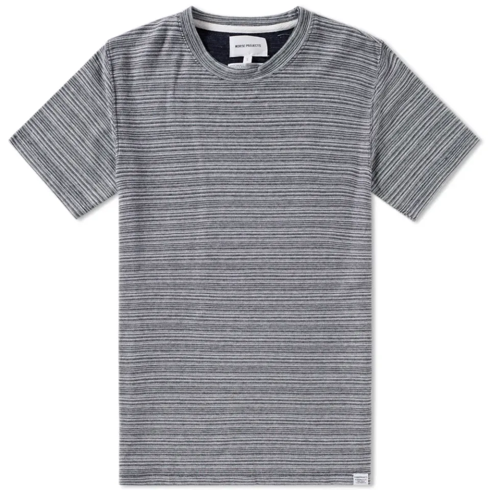 Niels Textured Stripe Tee