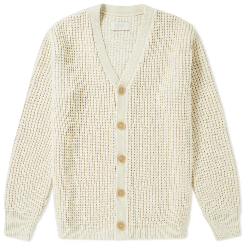 Waffle Knit Cardigan