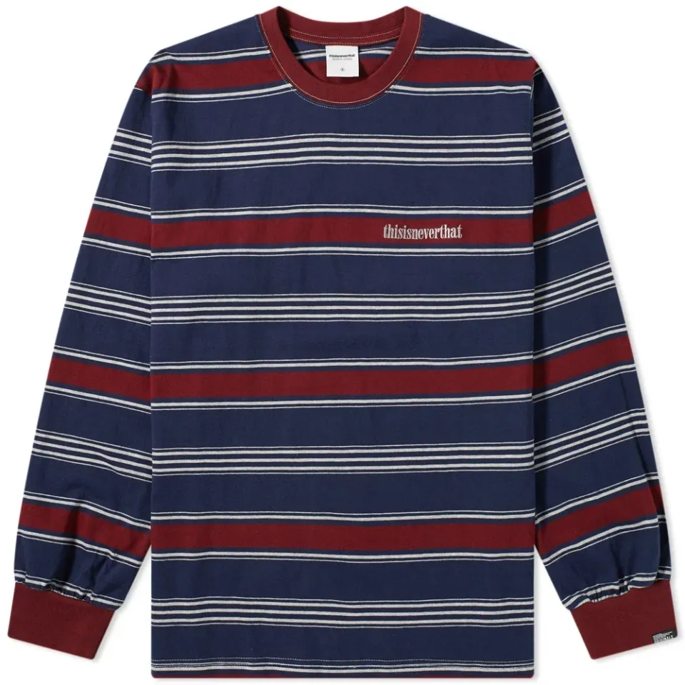 Ls Onyx Striped T-Shirt