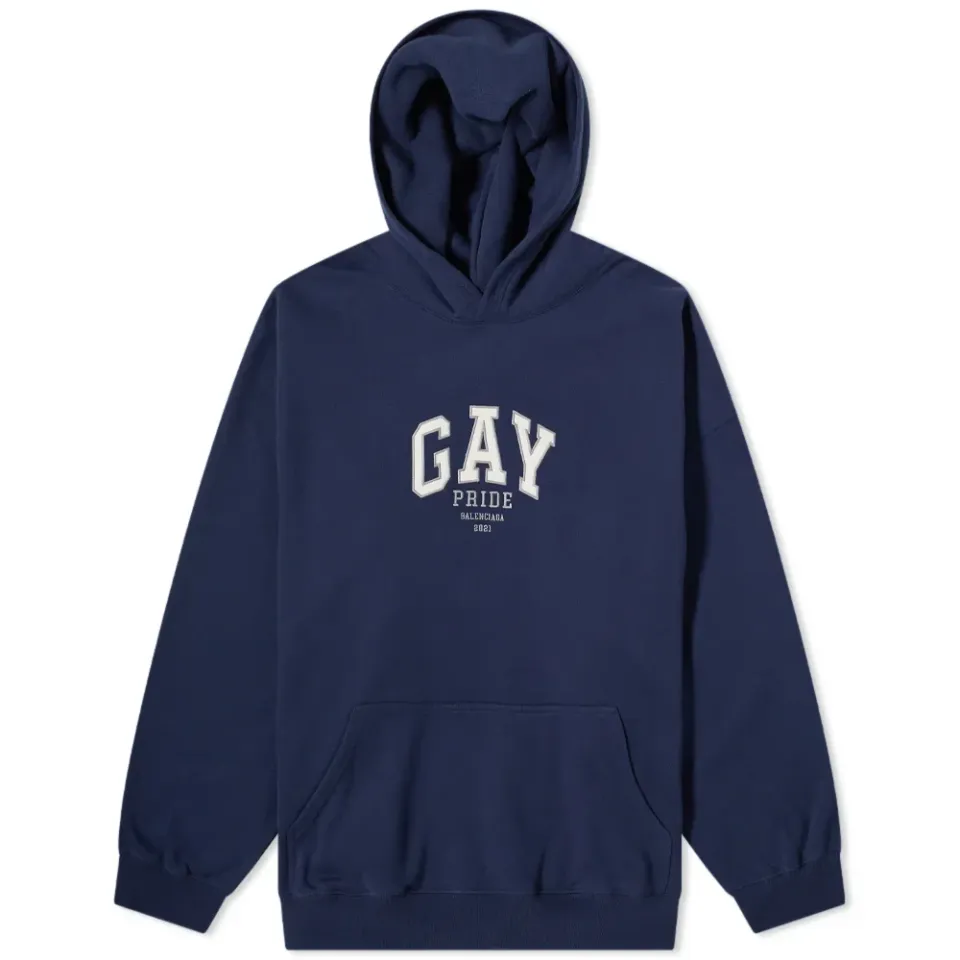 Ovesized Gay Popover Hoodie