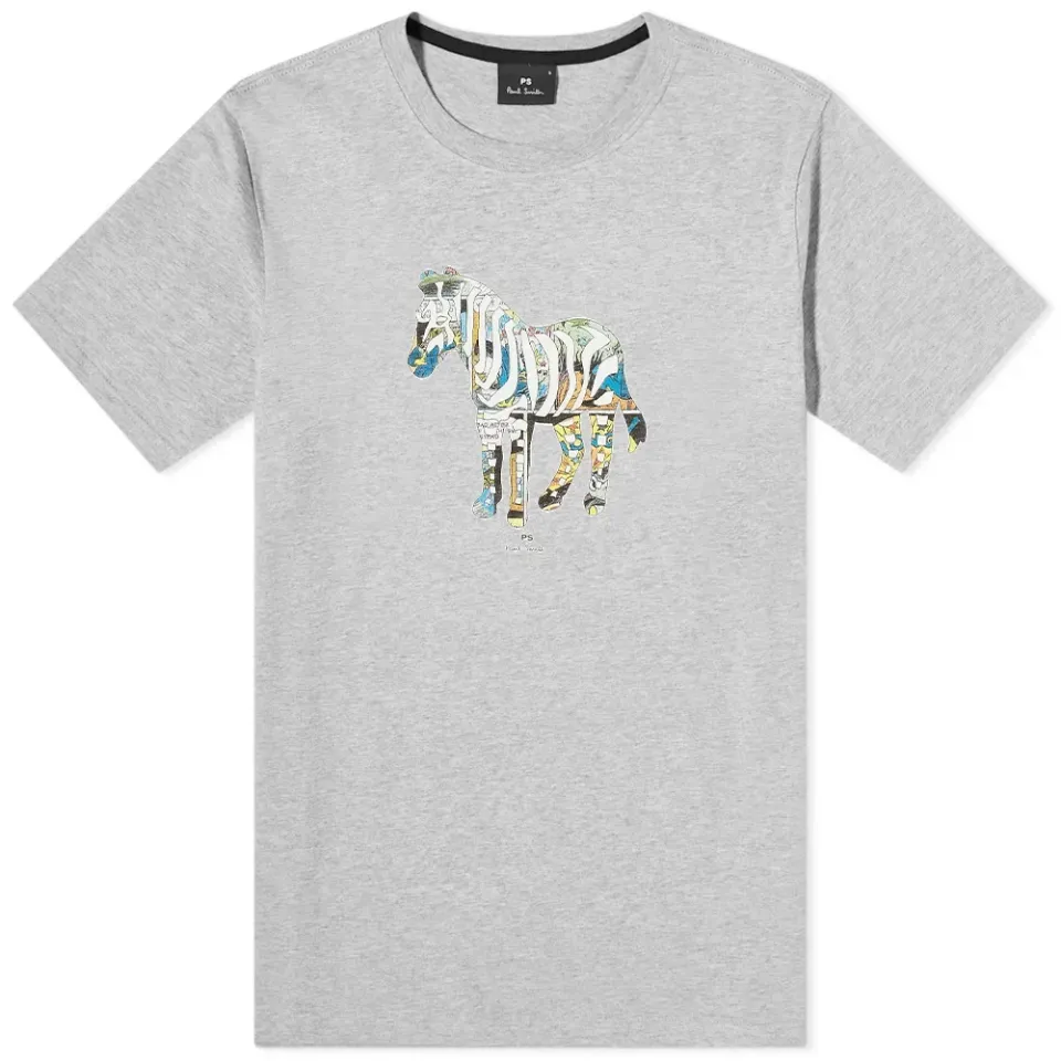 Multicoloured Zebra T-Shirt