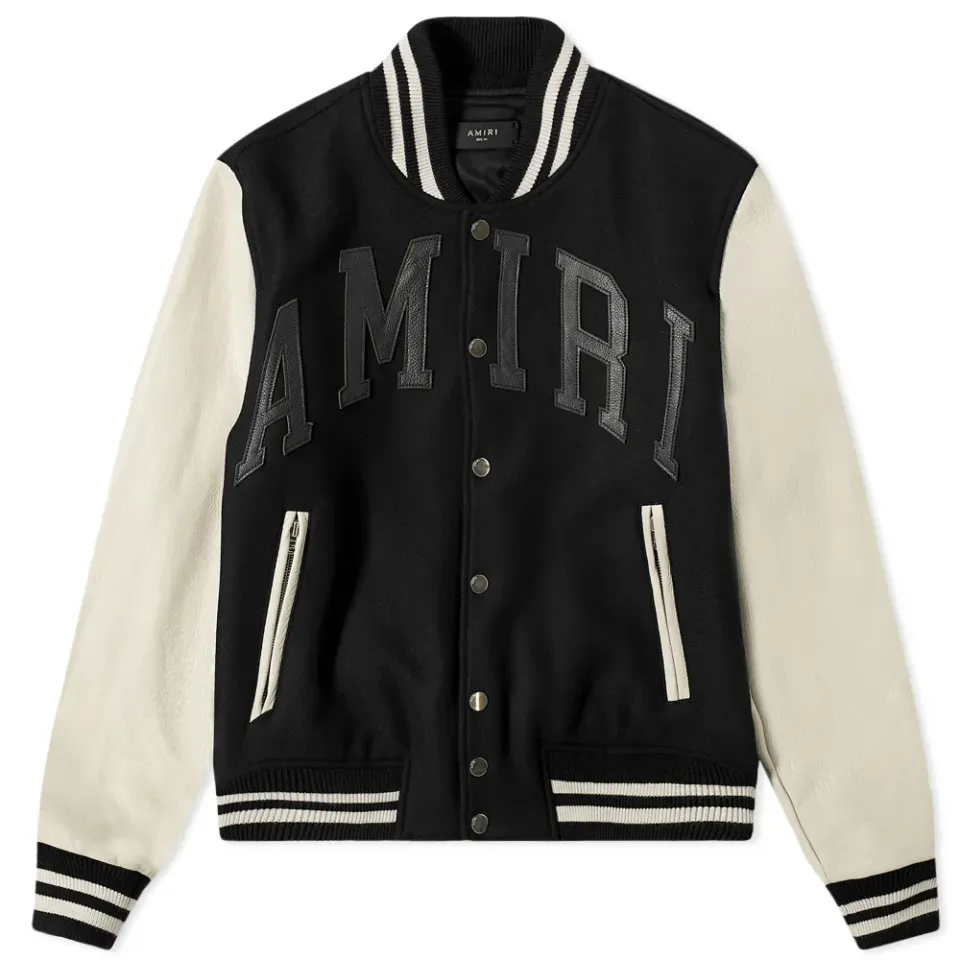 Vintage Applique Varsity Jacket