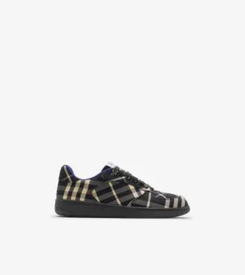 Check Terrace Sneakers in Black