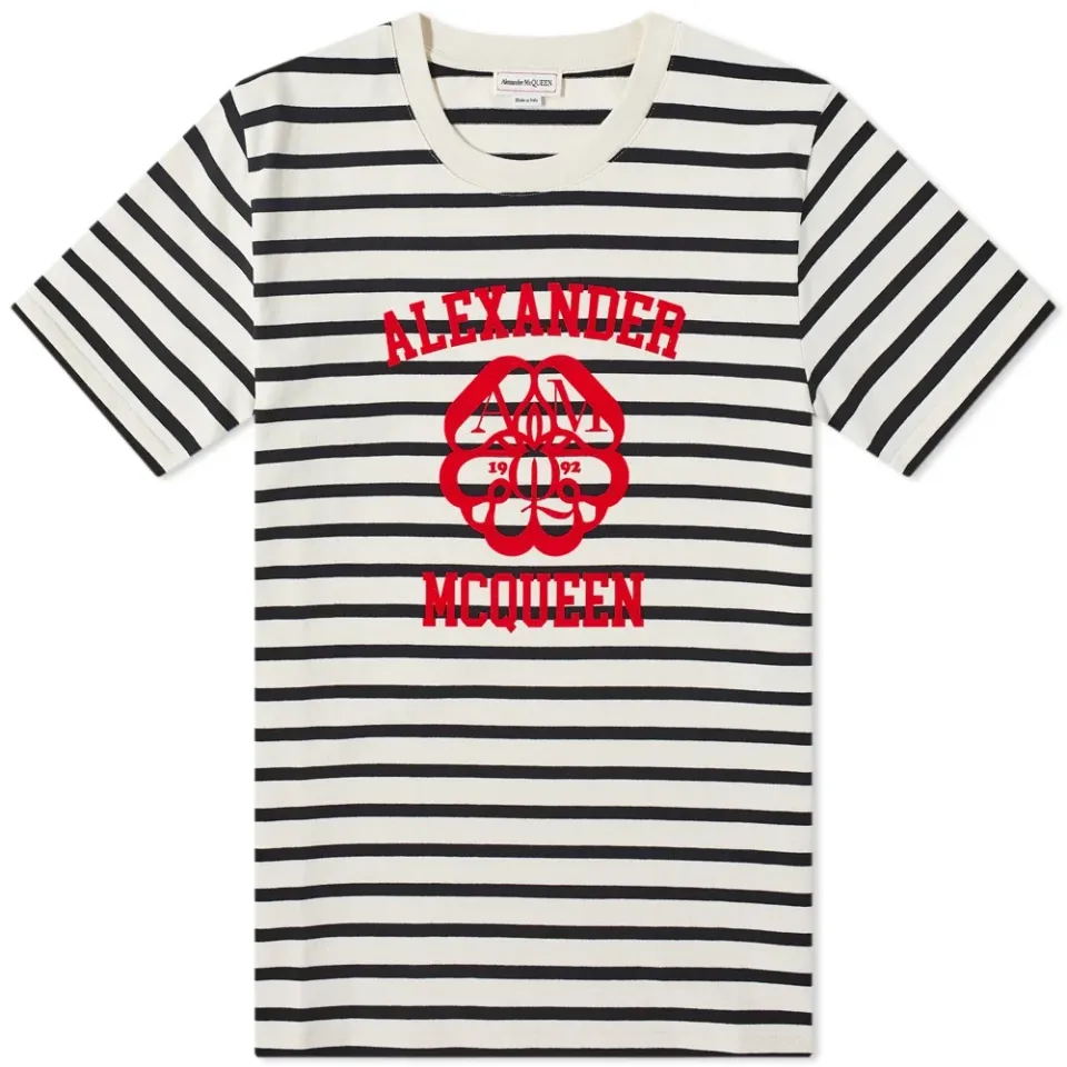 Seal Logo Striped T-Shirt