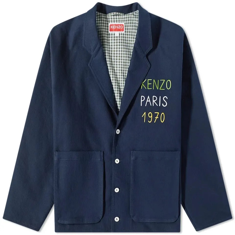 Embroidered Logo Workwear Jacket