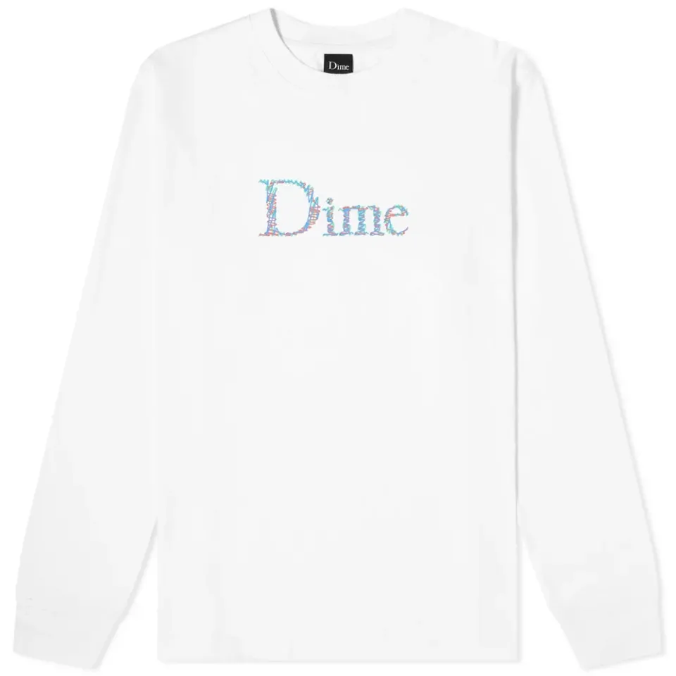 Long Sleeve Scribble Classic Logo T-Shirt