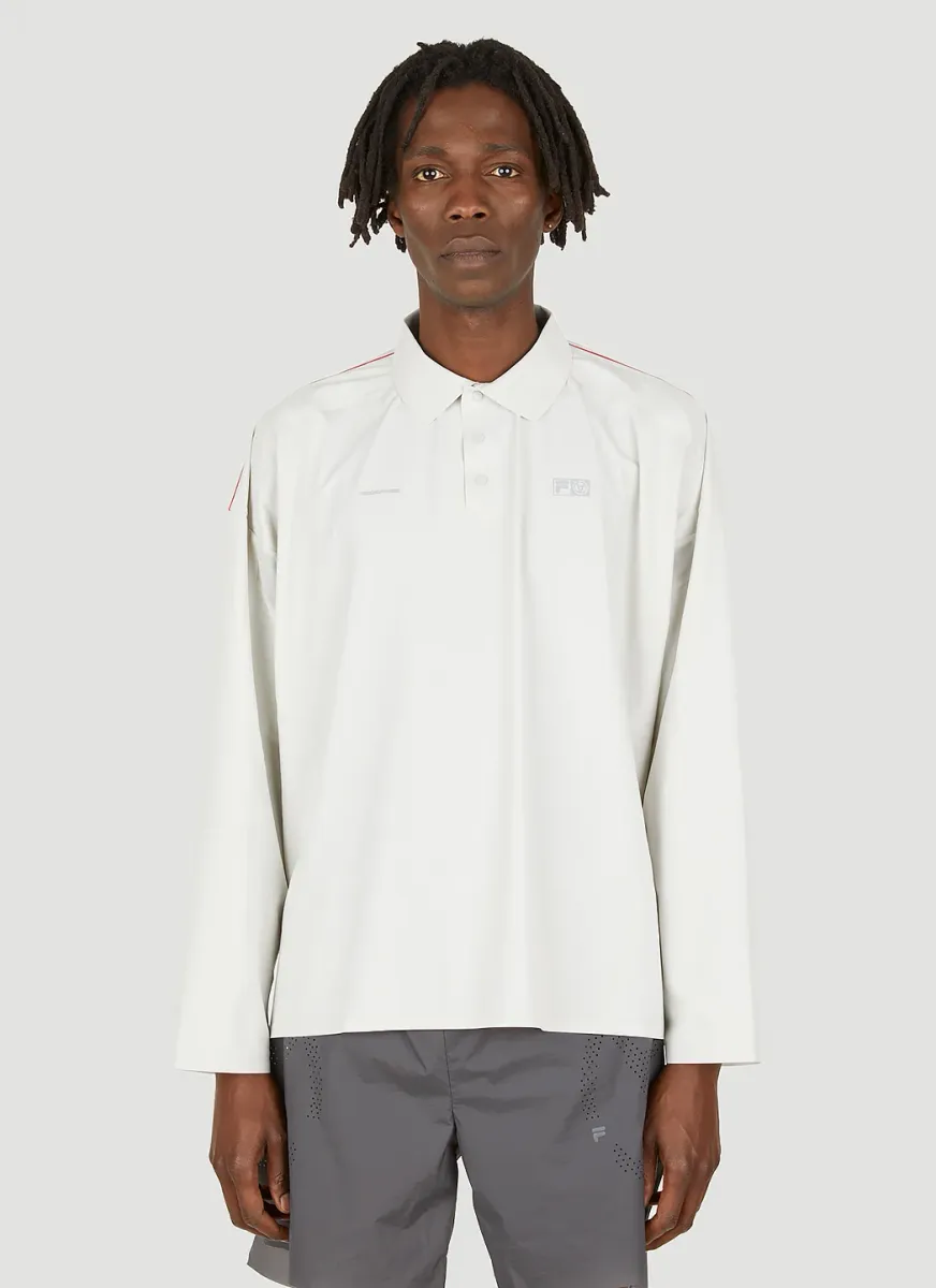 Long Sleeve Polo Top